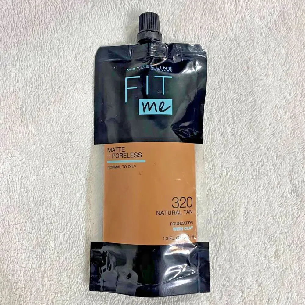 Maybelline Fit Me Foundation #320 Natural Tan Matte Poreless 40ml Normal to Oily